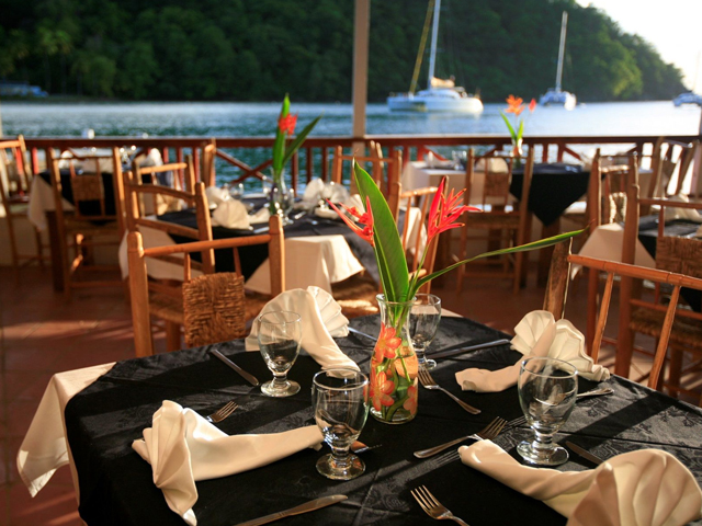 Chic Restaurant at Royal St. Lucia Hotel